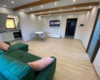 Apartament W46B Deluxe w Bielawie Góry Sowie - Bielawa - Sala de estar
