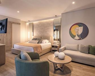 لو بارك هوتل، بياند ستارز - كويتو - غرفة نوم