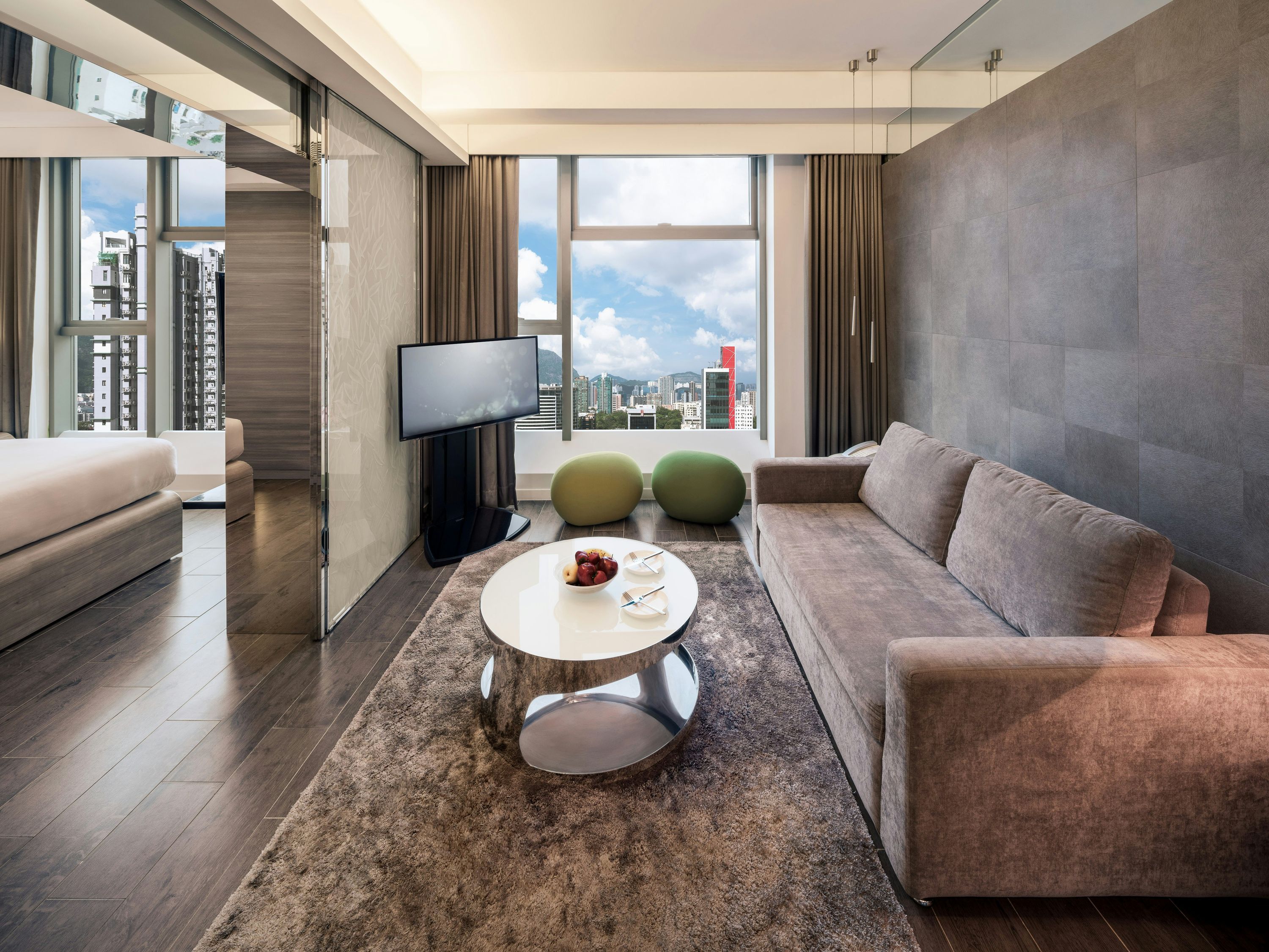 Lodgewood by Nina Hospitality Mong Kok - Hong Kong - סלון