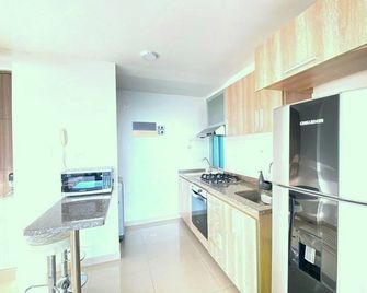 Apartamentos Aragoa - Cerca Al Mar By Soho - Santa Marta - Kitchen