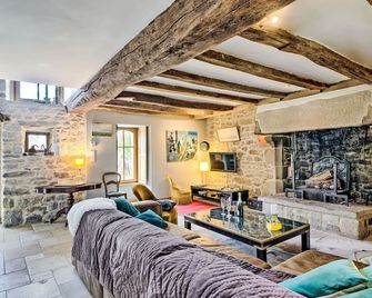 La Demeure de Tumiac / 6 pax - Arzon - Wohnzimmer