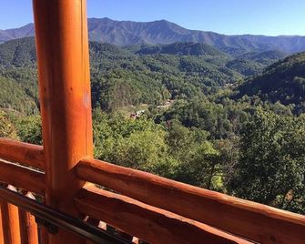 Views! Christmas! 2 Bd-2 Bawater Park! Mountain Top! - Gatlinburg - Balkon
