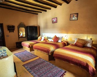 Kasbah Hotel Tombouctou - Merzouga - Schlafzimmer