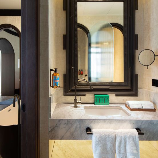 Bathroom view of Hotel Montera Madrid, Curio Collection by Hilton