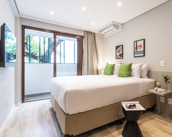 Next Bela Cintra by Viva - Prédio completo com wi-fi próximo ao metrô Consolação e ao MASP - Sao Paulo - Bedroom
