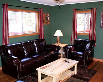 Mountain Pine Cabin With Personal Hot Tub - Dog-Friendly! 3 Bedroom Cabin - #20-Ncd0296 - Estes Park - Living room