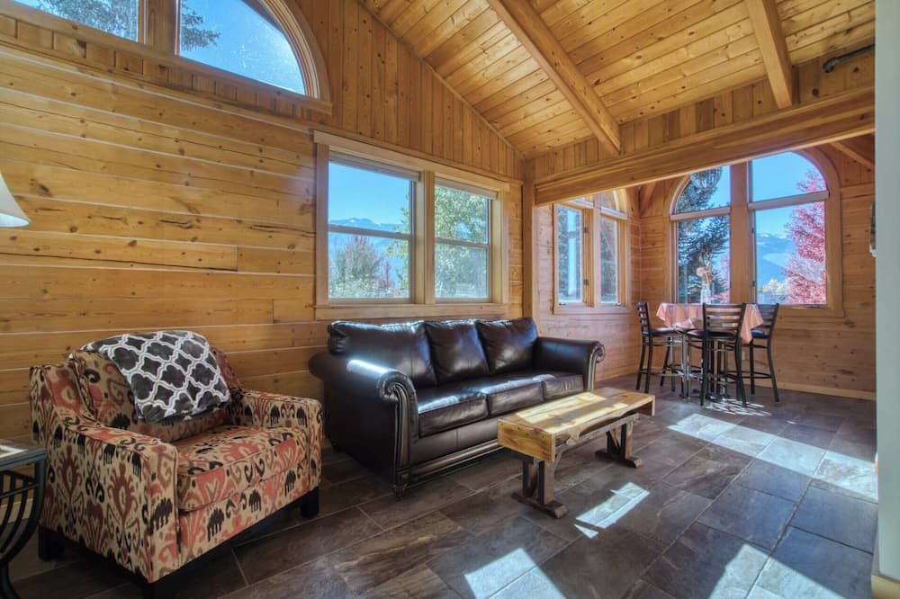 Mt. Joseph Lodge In Downtown Joseph: Unit #7 - Joseph - Sala de estar