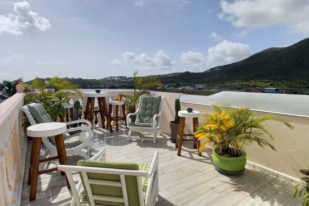 Carambola Résidence, Ocean View - Grand-Case - מרפסת