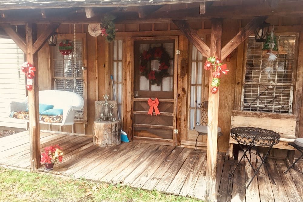 Eclectic Country Studio Guest House Quick Escape - Greenville - Terasa