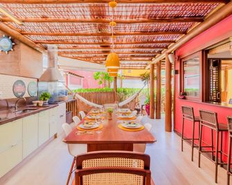 IT27 Village 3 Suítes Pé na Areia - Lauro de Freitas - Restauracja