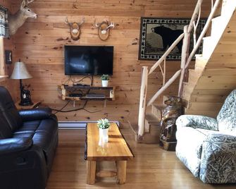 Fox Harbour Wilderness Lodge - Wallace - Living room