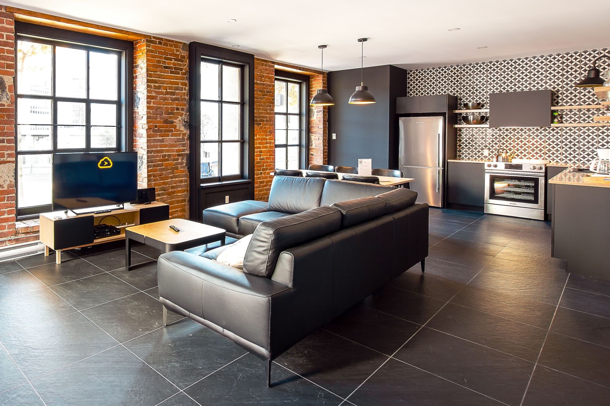 Les Lofts St-Vallier - By Les Lofts Vieux-Quebec - קוויבק סיטי - סלון