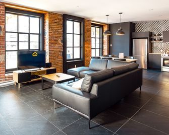 Les Lofts St-Vallier - By Les Lofts Vieux-Quebec - Québec City - Living room