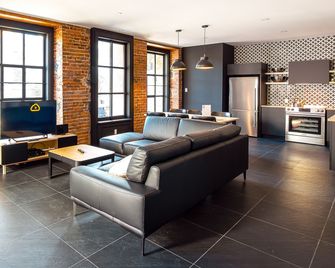 Les Lofts St-Vallier - By Les Lofts Vieux-Quebec - קוויבק סיטי - סלון
