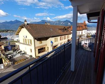 Aloha chambres - Port-Valais - Balkon