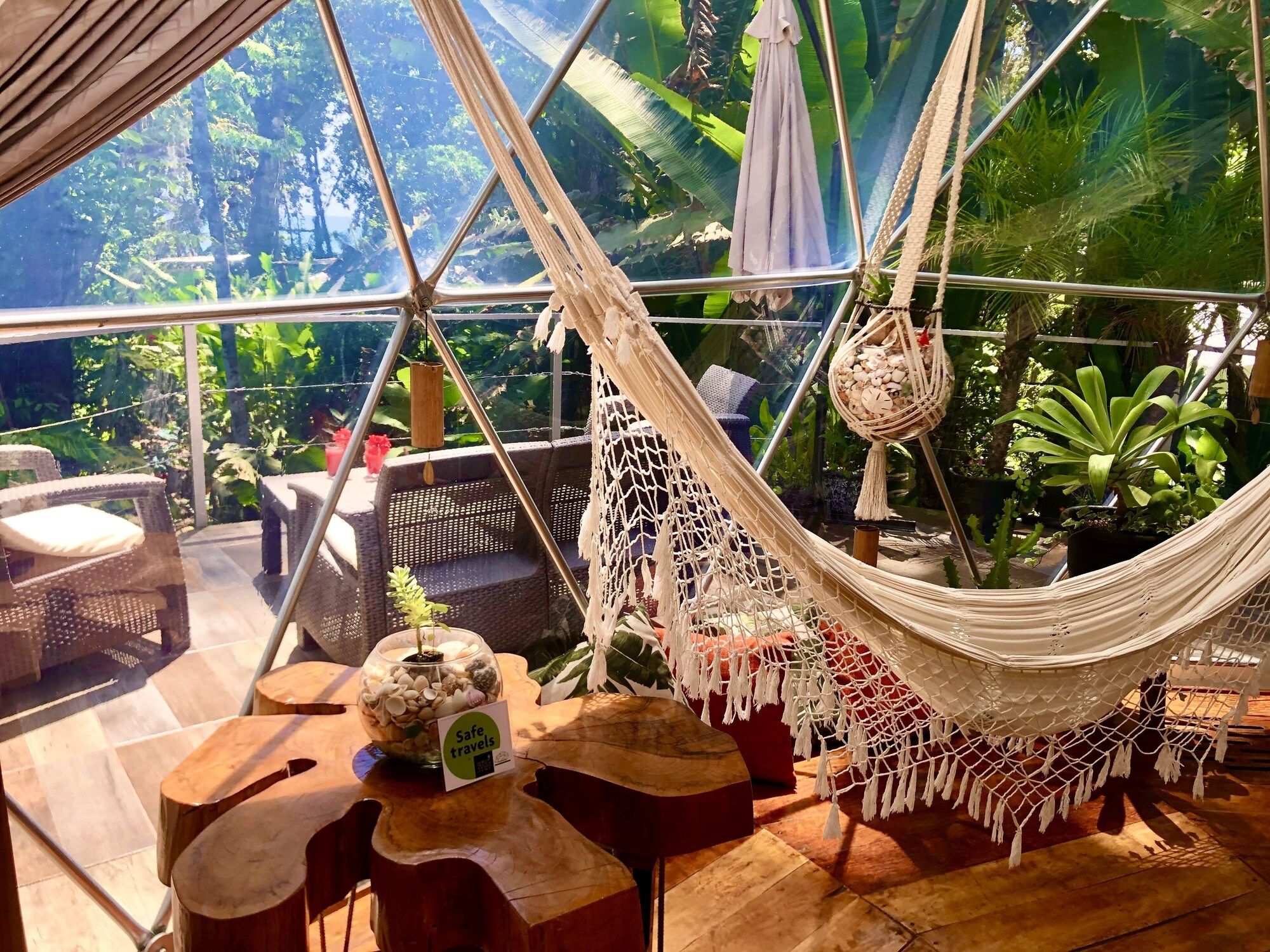 Hotel Faith Glamping Dome Costa Rica - Manzanillo - Balcone