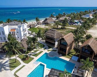 Kabañas & Beach Club Ojo de Agua - Puerto Morelos - Bazén
