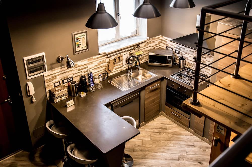 'Here' Mini loft Alghero - الغيرو - مطبخ