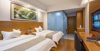 Greentree Inn Guilin Lingui Jinshan Square Jinshui Road Express Hotel - Guilin - Bedroom