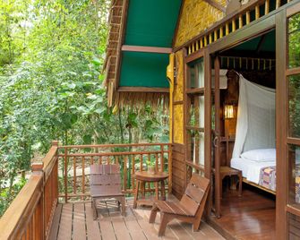 Our Jungle Camp - Eco Resort - Khlong Sok - Balcony
