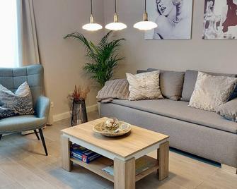 Apartment am Hochwald - Reinhardtsdorf-Schöna - Sala de estar