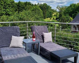 Holidays At Godendorfer See 300m, Rowing Boat, Dog On Request, Fireplace, 2x Toilet, 2 Bedrooms - Fürstenberg/Havel - Balcone