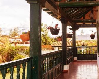 Cabaña la Cattleya de Villa de Leyva - Villa de Leyva - Balcón