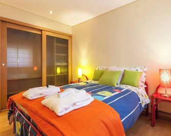 2 베드룸스 하우스 비스 시 뷰, 발코니 앤 WiFi 앳 몰레도 - 몰레두 - 침실