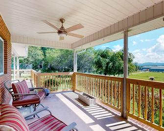 All Roads Lead to Here - Mills River - Balcony
