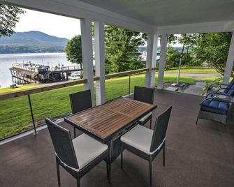 1st Floor Duplex with Lakeviews From Your Own Deck - Lake George - Patio