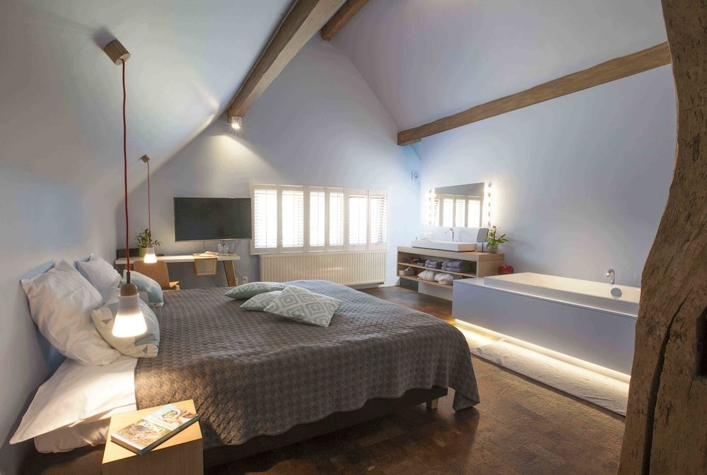 Hotel Restaurant Vous lé Vous - האסל - חדר שינה