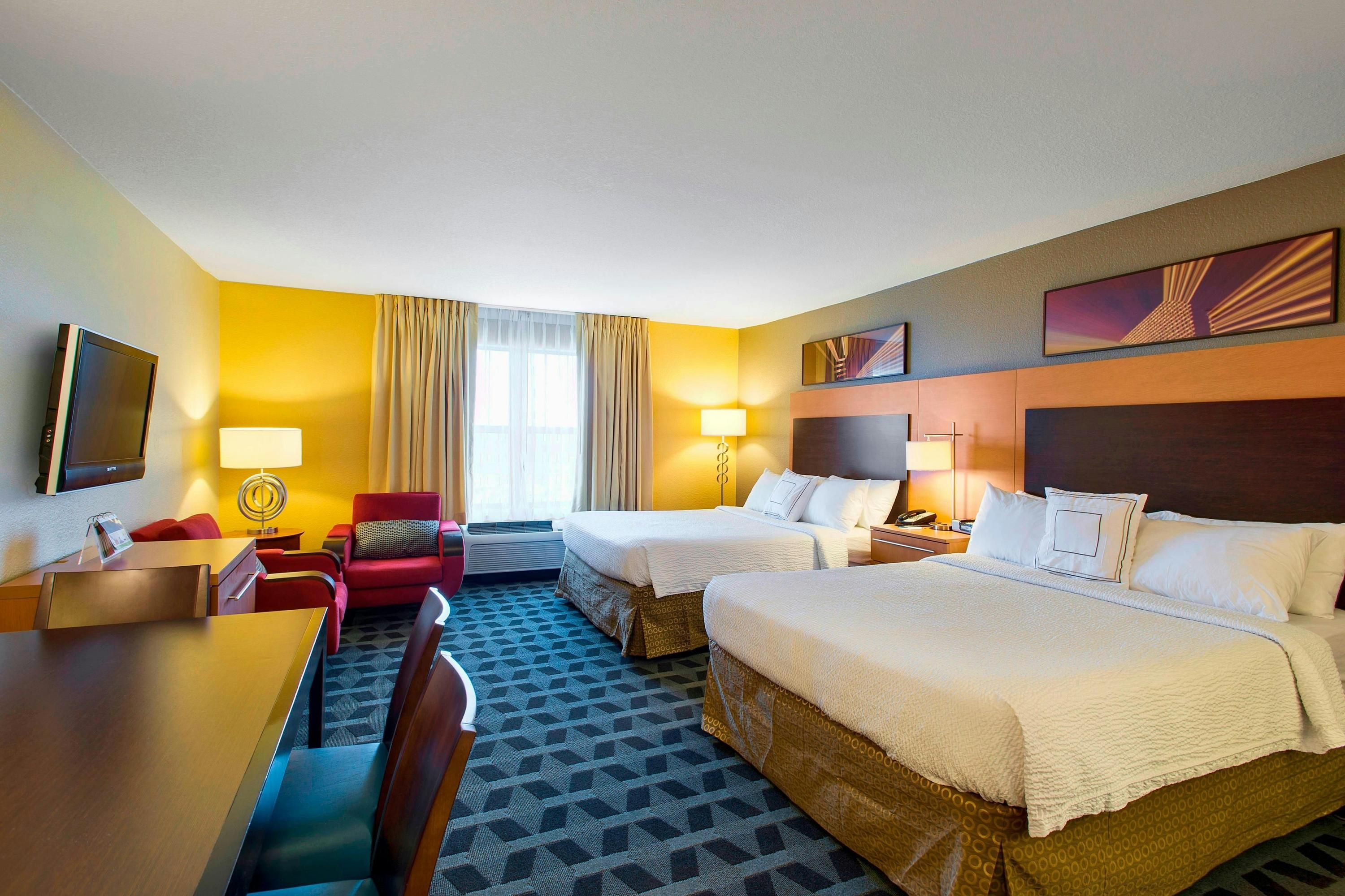 TownePlace Suites by Marriott Kansas City Overland Park - אוברלנד פארק - חדר שינה