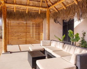 EcoVilla - Private Heated Pool Ocean View & Walk to Beach - El Pescadero - Innenhof