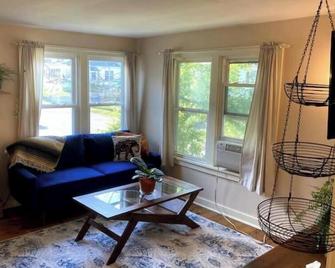Warm, Welcoming, Modern, w/Hot Tub -Upstairs unit\n\n - Winooski - Living room