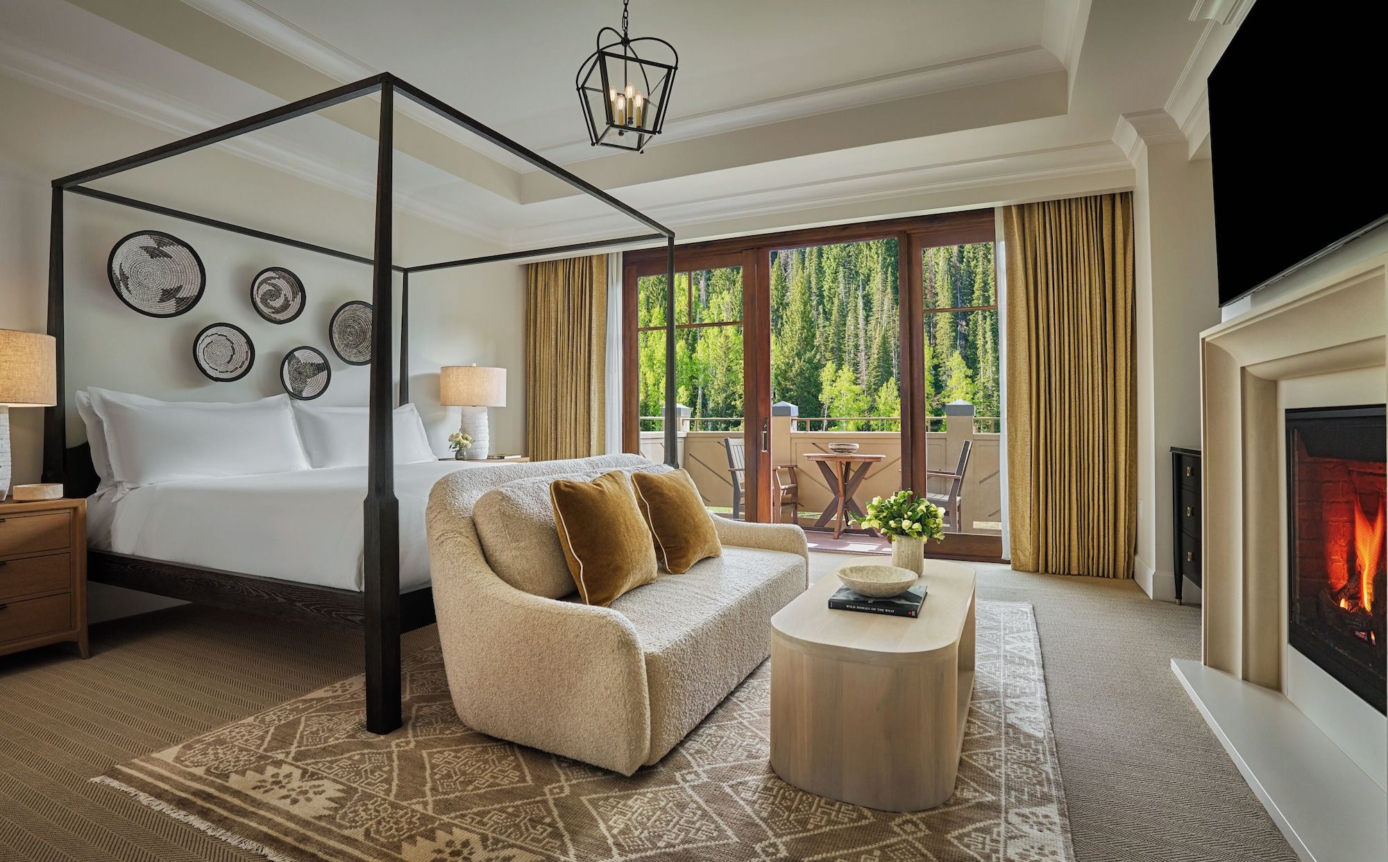 مونتاج دير فالي - بارك ستي - غرفة معيشة