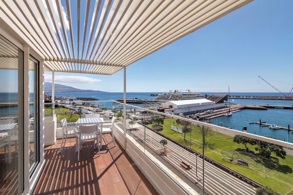 Hotel Gaivota Azores - פונטה דלגאדה - מרפסת