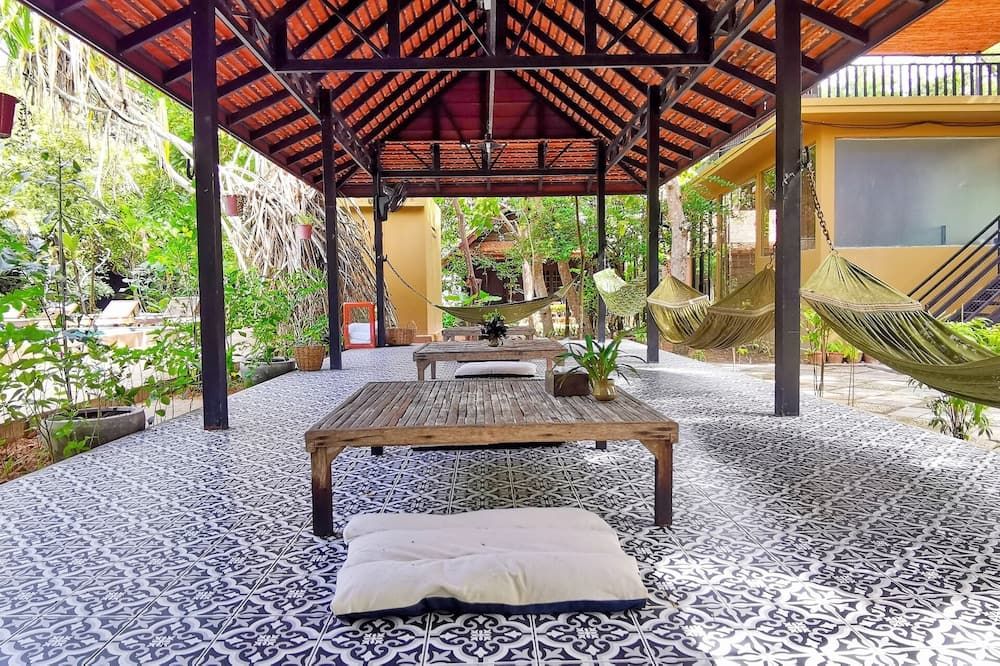 Palm Village Resort & Spa - סיאם ריפ - פטיו