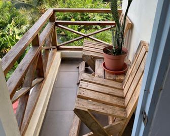 Great Palm View - Apartment 3 in Villa Coconut - Samaná - Balkon