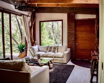 Cabin Between Forest And River - Lo Barnechea - Sala de estar