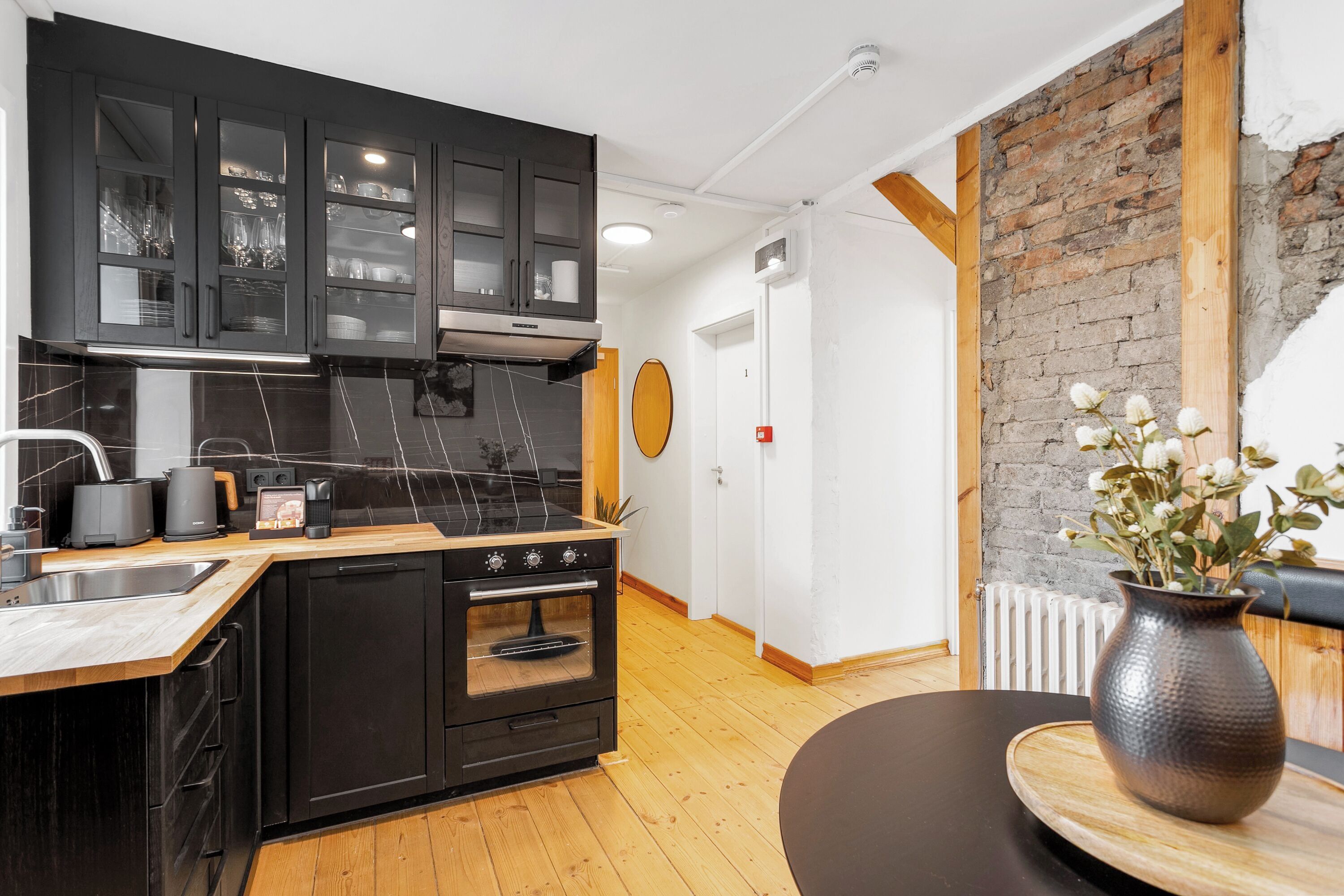 رانارجاتا أبارتمنتس - ريكيافيك - مطبخ