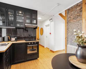 رانارجاتا أبارتمنتس - ريكيافيك - مطبخ