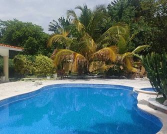 Villa Completa En Nizao Bani Republica Dominicana Frente Al Mar - Nizao - Piscina