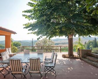Stunning Country House Overlooking Tusca - Lorenzana - Patio
