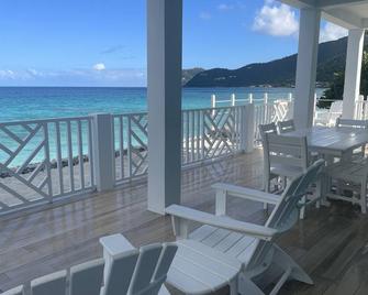 Spectacularly situated beachfront Apple Tide @ The Tides at Little Apple Bay - Road Town - Balcony