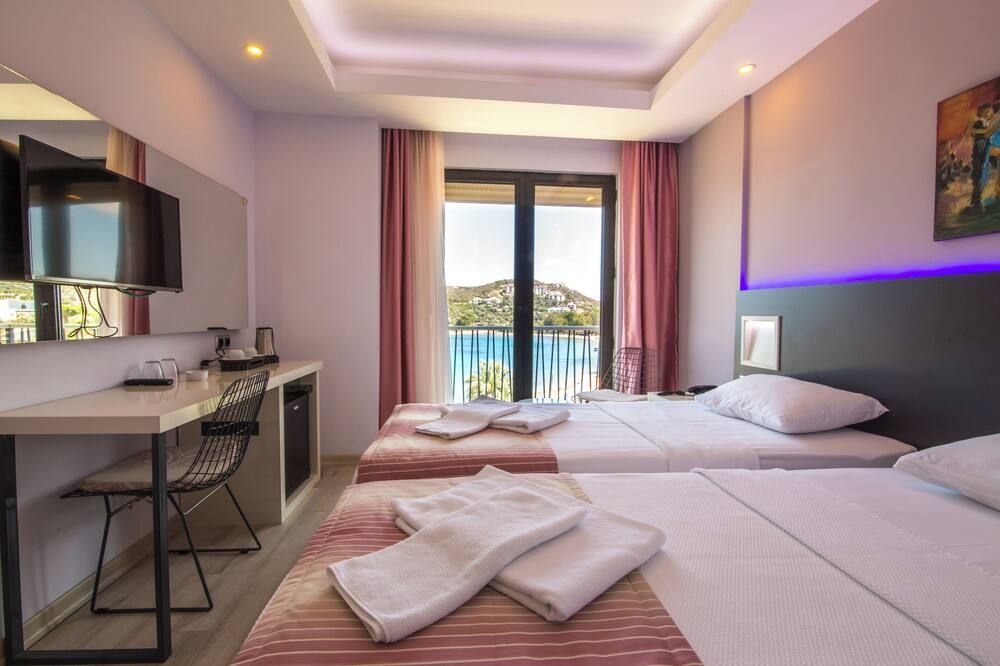 Datca Sapphire Hotel - Datca - Schlafzimmer