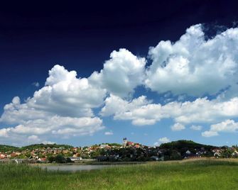 Holiday apartment with pool, whirlpool, sauna and hot tub - Balatonszabadi - Outdoors view