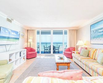 Beachfront Bliss at Shoreline Towers - Destin - Sala de estar