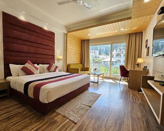 The Orchard Greens Resort - A Centrally Heated Property - Manali - Bedroom