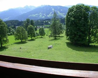 Double room with shower or bath, WC - Sonnwendhof - Ramsau am Dachstein - Balkon