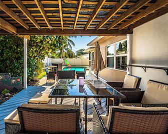 Vip Pristine Luxury Great Pool-5 Beds By The Beach - Delray Beach - Patio